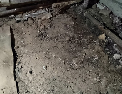 Уборка бытового и строительного мусора из подвала с 1-го по 6-й подъезды - 1 Уборка бытового и строительного мусора из подвала с 1-го по 6-й подъезды - 1